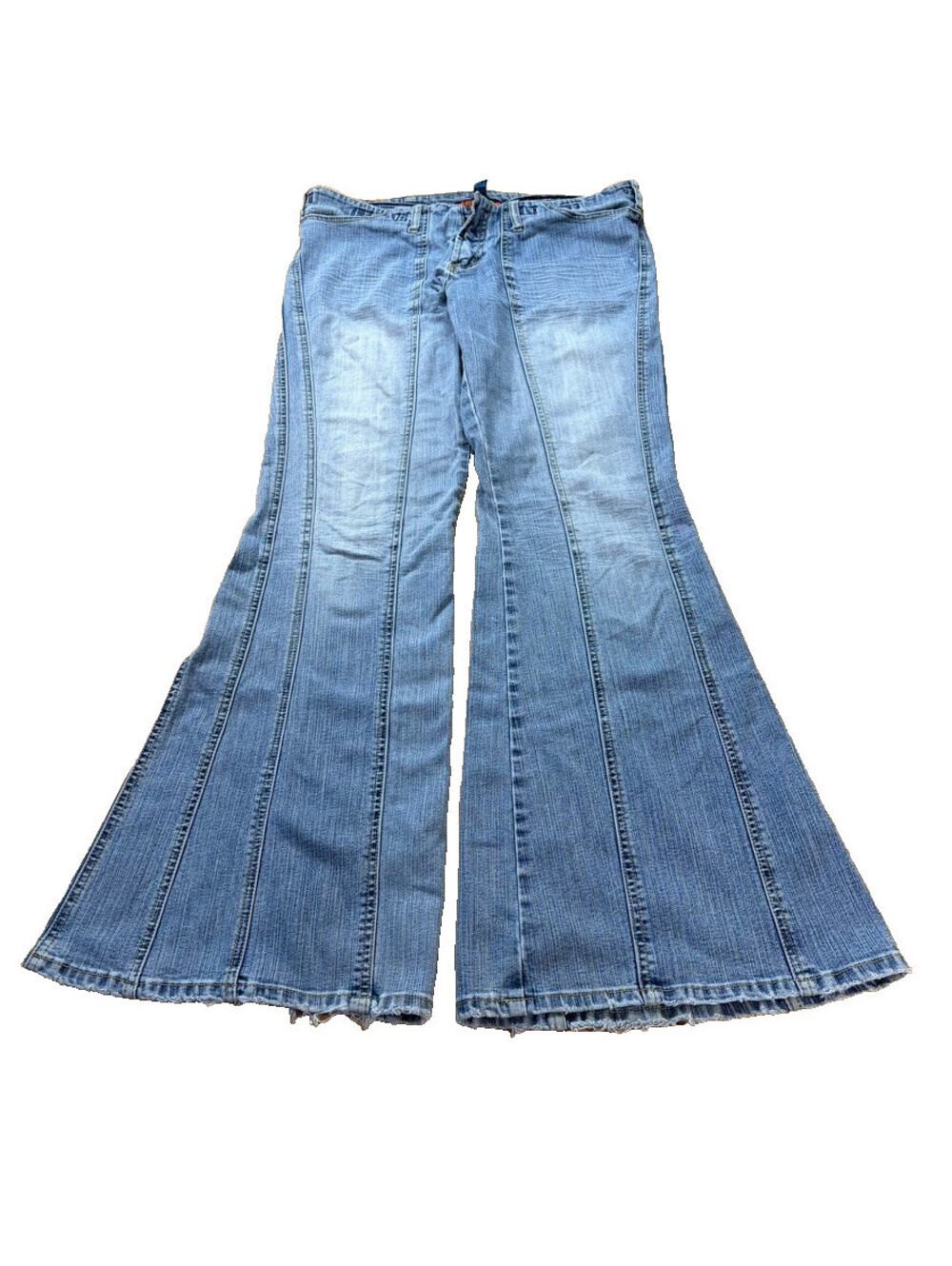 Y2K Dollhouse Paneled Bell Bottom Jeans 11/12 Low Rise Flare